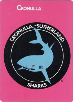 1988 Scanlens #63 Crest - Sharks Front